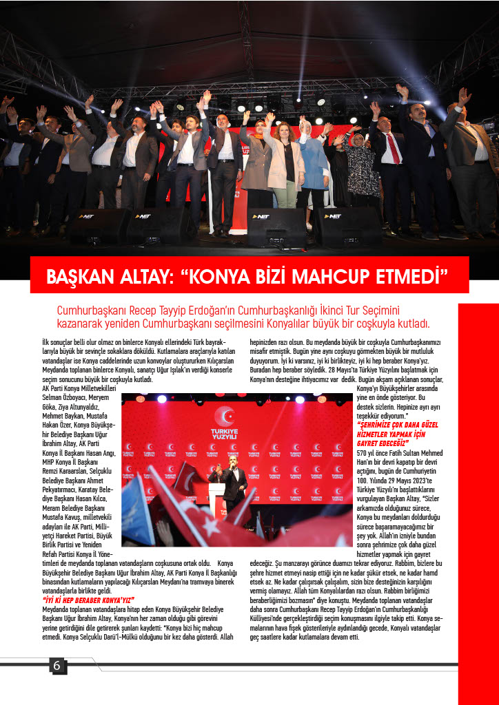 KONYA LOBİ (Mayıs-Haziran), 2023