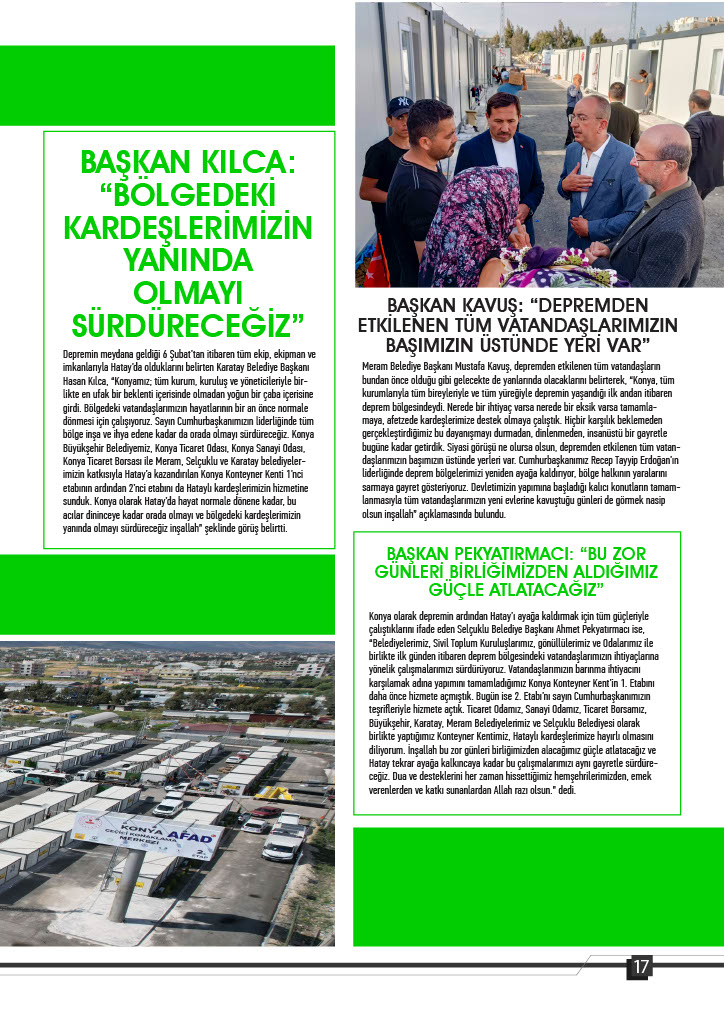 KONYA LOBİ (Mayıs-Haziran), 2023