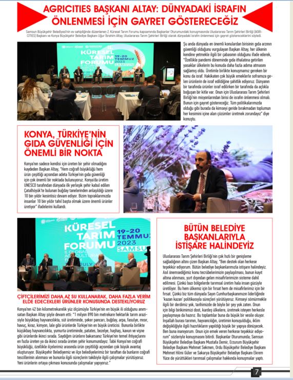 KONYA LOBİ Temmuz Ağustos 2023
