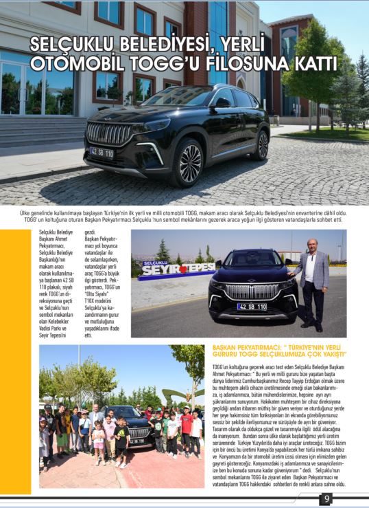 KONYA LOBİ Temmuz Ağustos 2023
