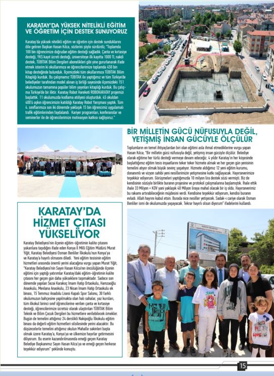 KONYA LOBİ Temmuz Ağustos 2023