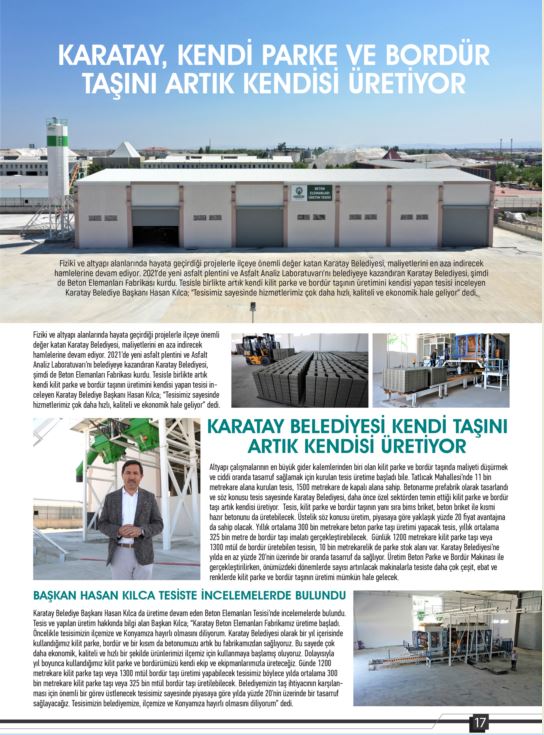 KONYA LOBİ Temmuz Ağustos 2023