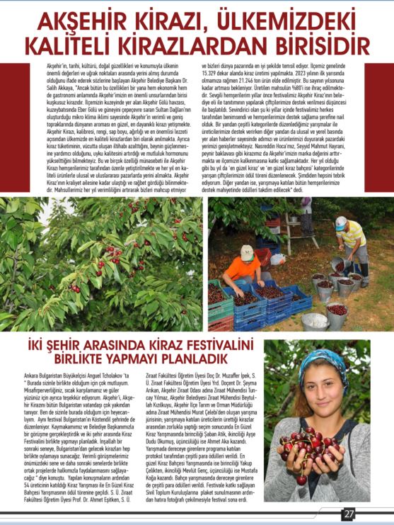 KONYA LOBİ Temmuz Ağustos 2023