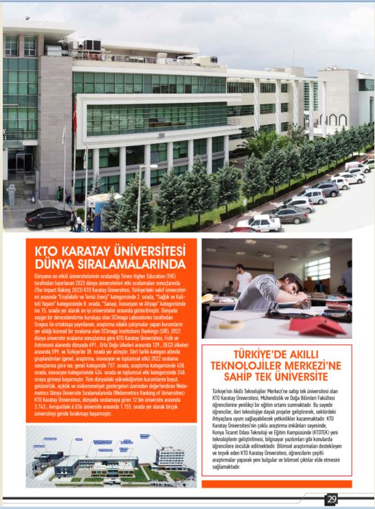 KONYA LOBİ Temmuz Ağustos 2023