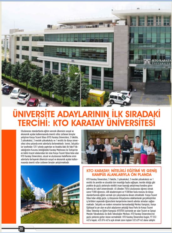 KONYA LOBİ Temmuz Ağustos 2023