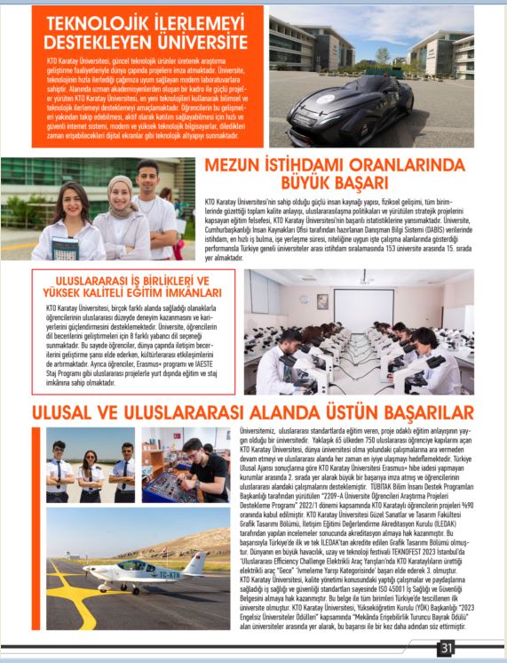 KONYA LOBİ Temmuz Ağustos 2023