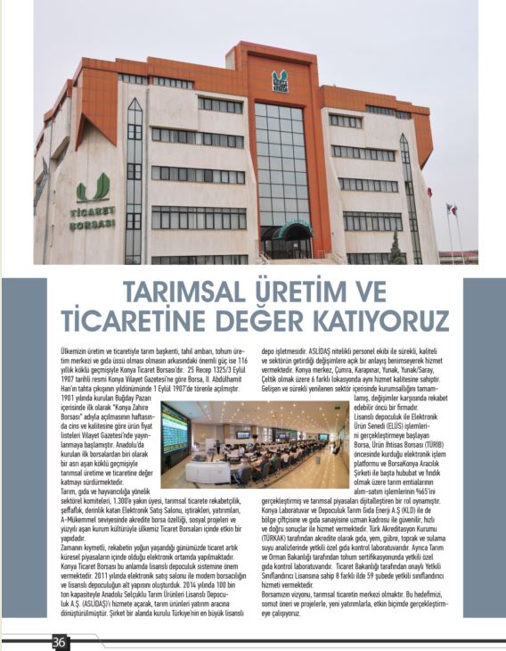 KONYA LOBİ Temmuz Ağustos 2023