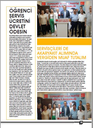 KONYA LOBİ DERGİSİ 