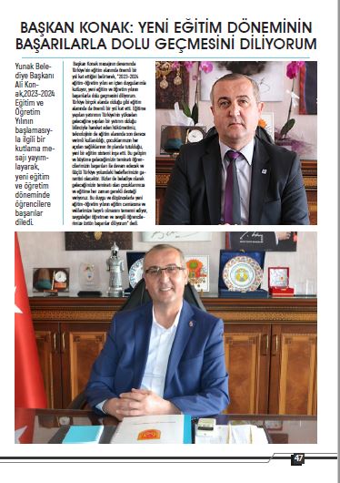 KONYA LOBİ DERGİSİ 