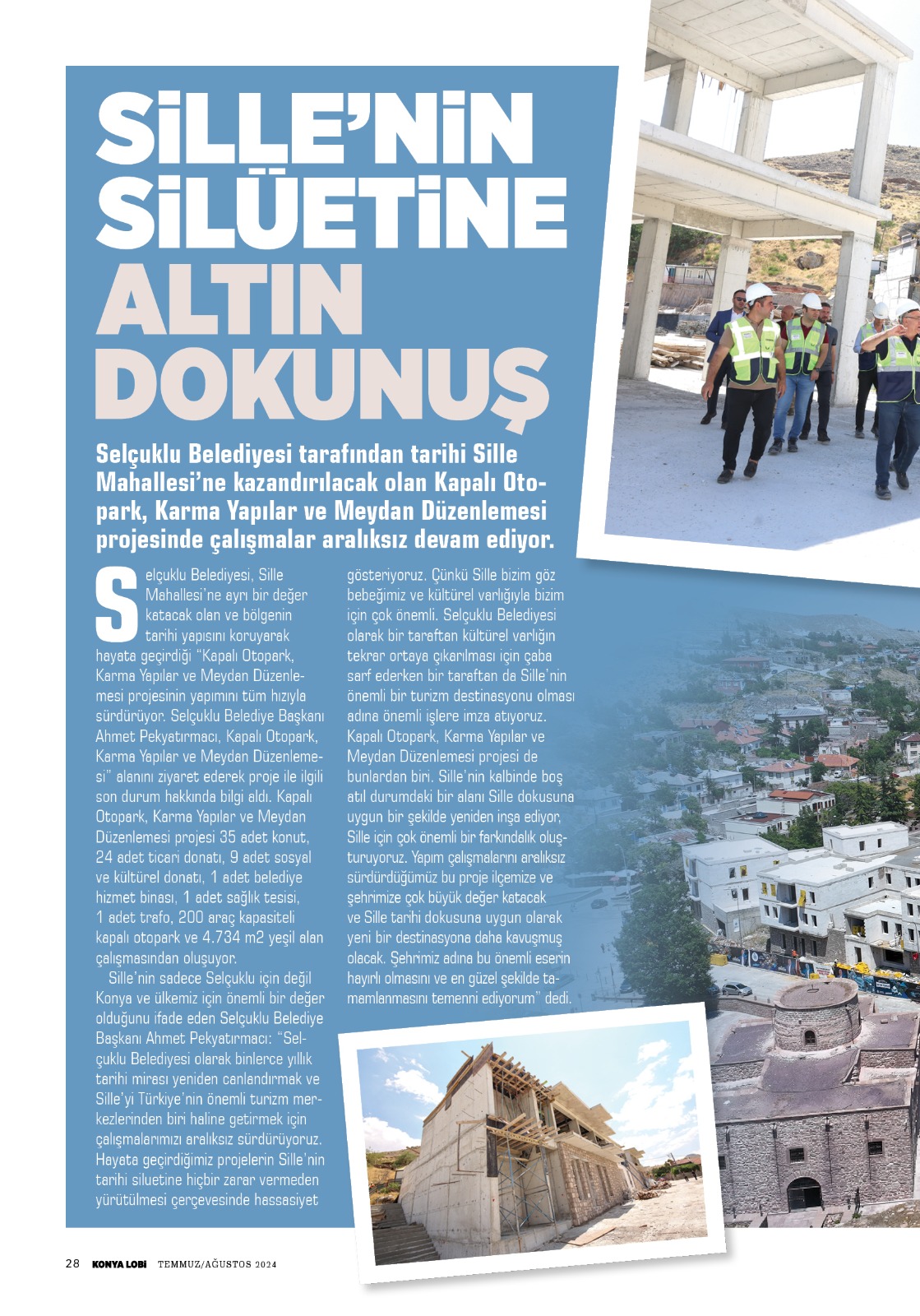 KONYA   LOBİ  DERGİSİ  AĞUSTOS 2024