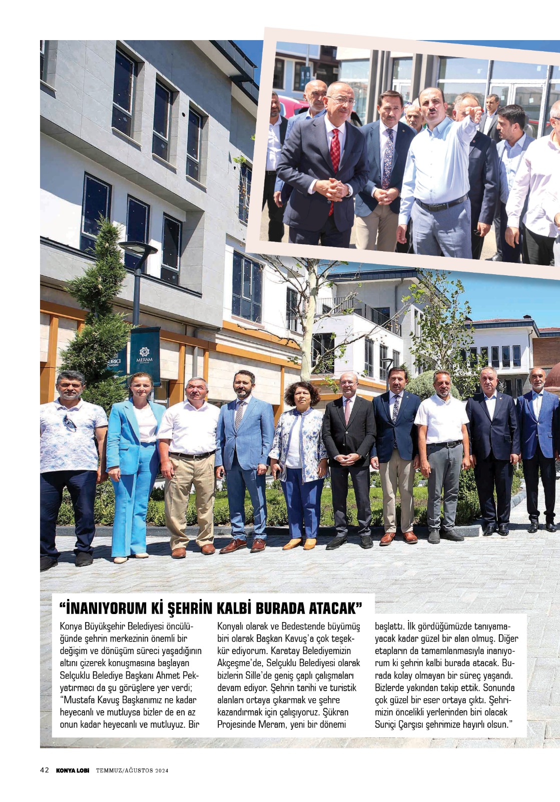 KONYA   LOBİ  DERGİSİ  AĞUSTOS 2024
