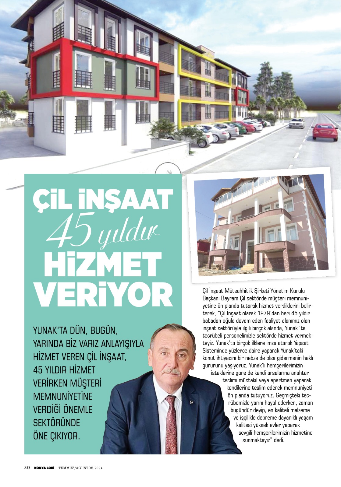 KONYA   LOBİ  DERGİSİ  AĞUSTOS 2024