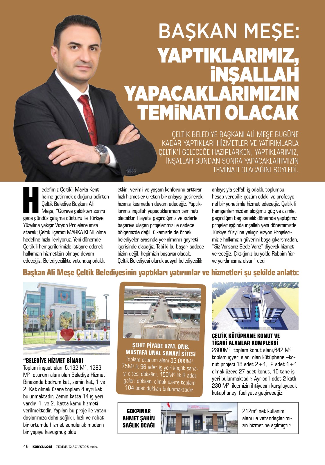 KONYA   LOBİ  DERGİSİ  AĞUSTOS 2024