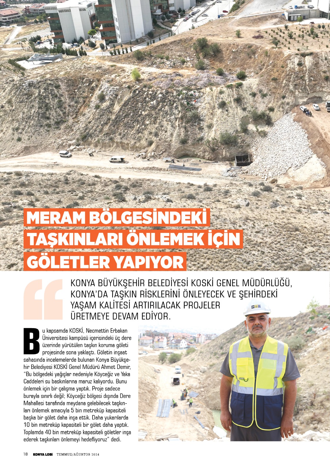 KONYA   LOBİ  DERGİSİ  AĞUSTOS 2024