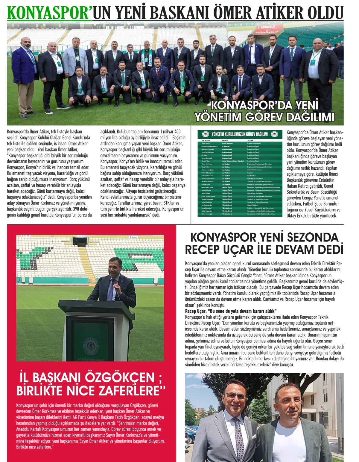 ÜRETİCİ  HABER  GAZETESİ   18.06.2025