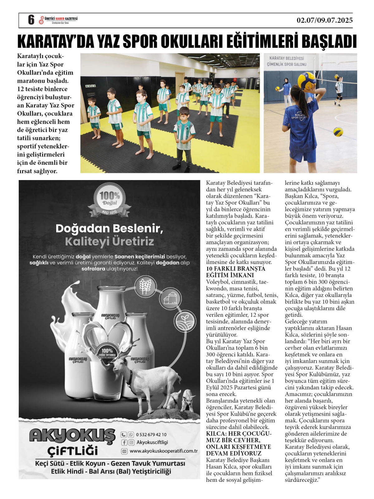 ÜRETİCİ  HABER  GAZETESİ  02.07.2025