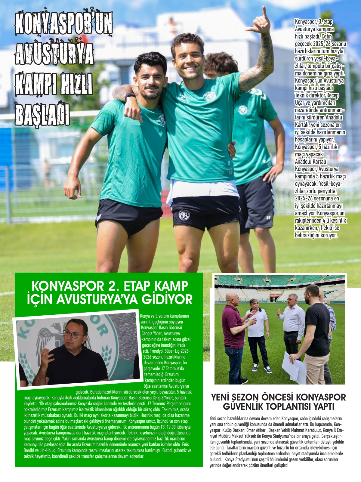 ÜRETİCİ  HABER  GAZETESİ     23.07.2025