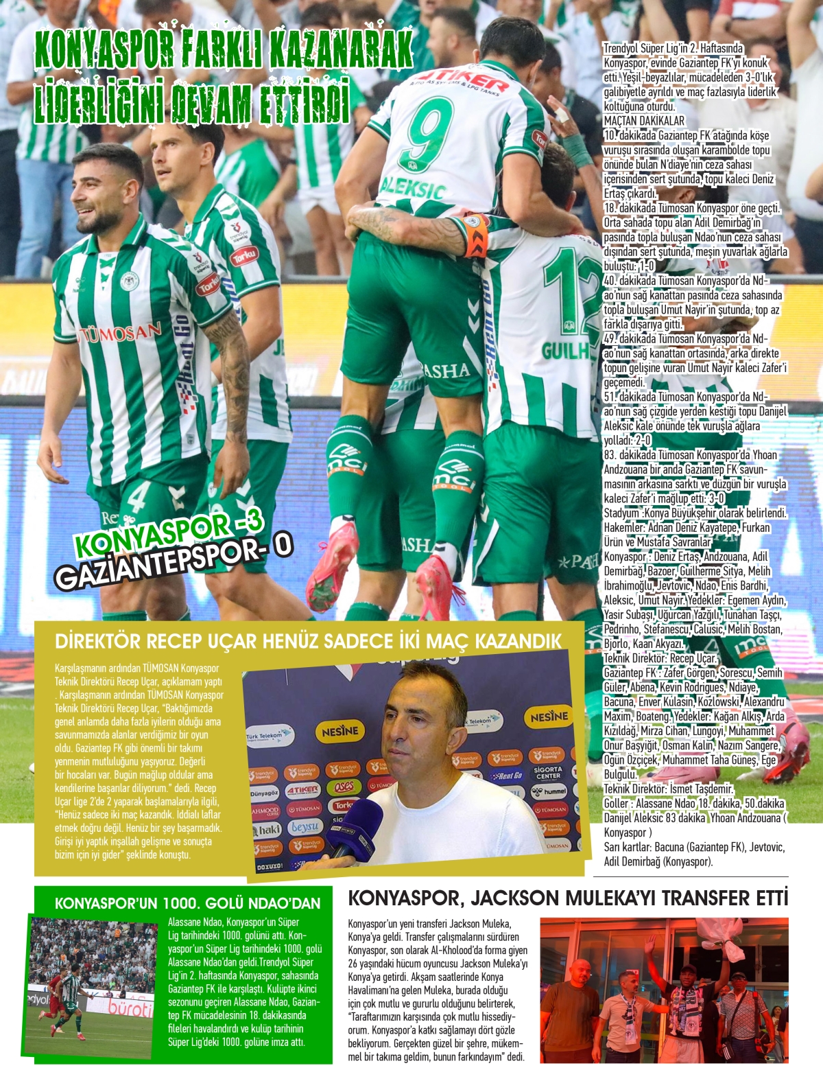 ÜRETİCİ HABER GAZETESİ  20.08.2025