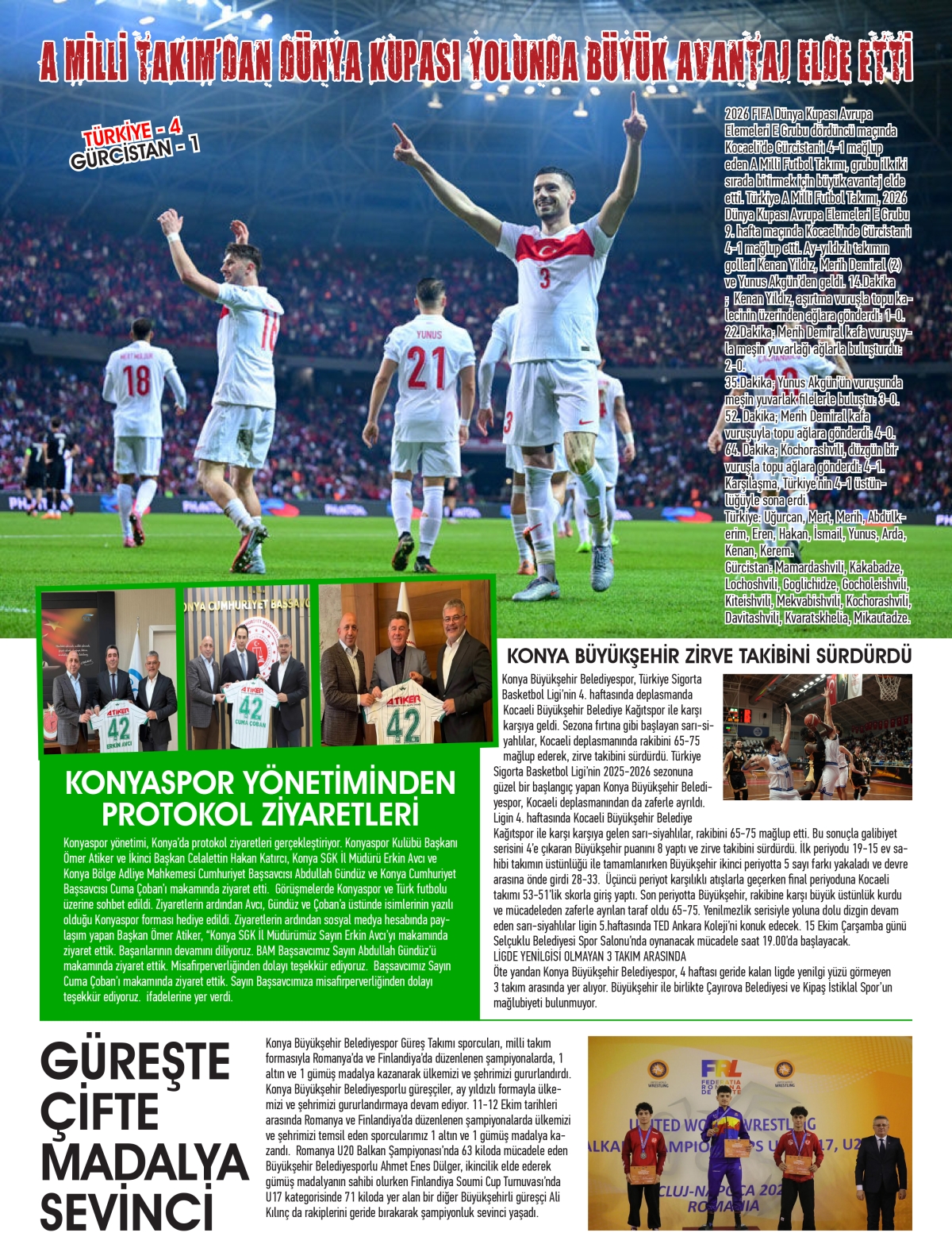 ÜRETİCİ HABER  GAZETESİ  15.10.2025