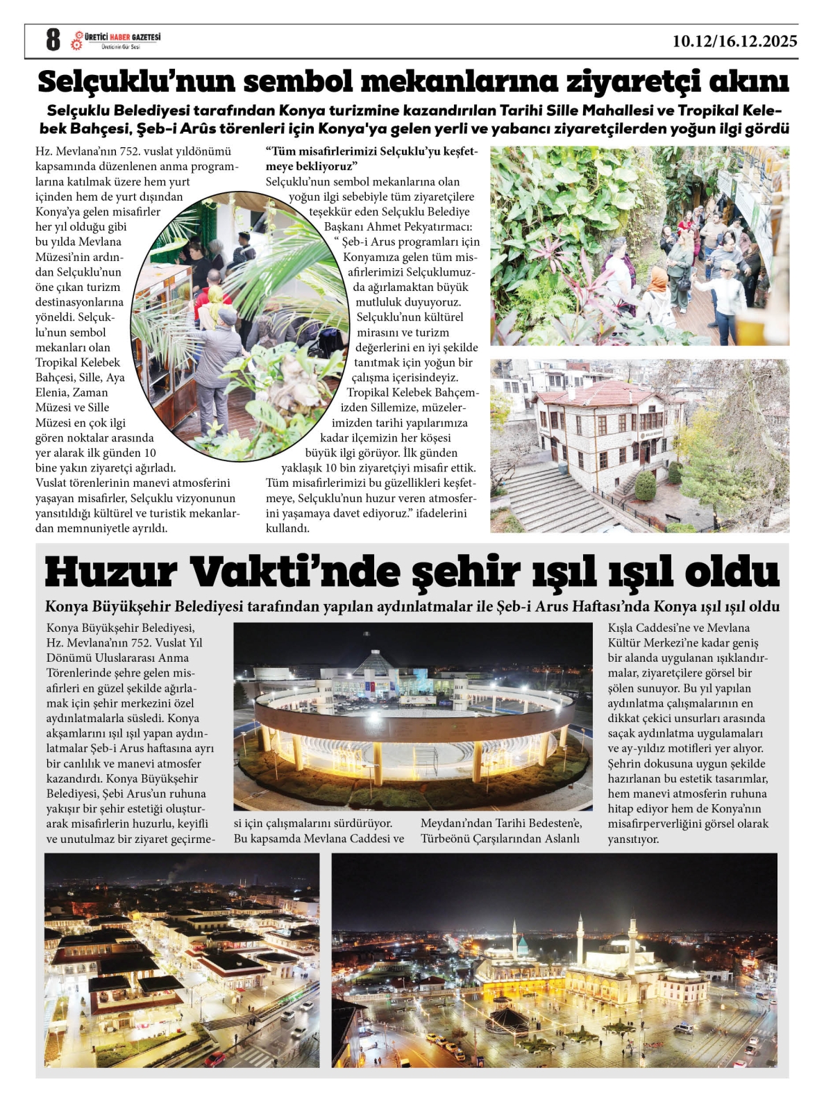 ÜRETİCİ  HABER  GAZETESİ  10.12.2025
