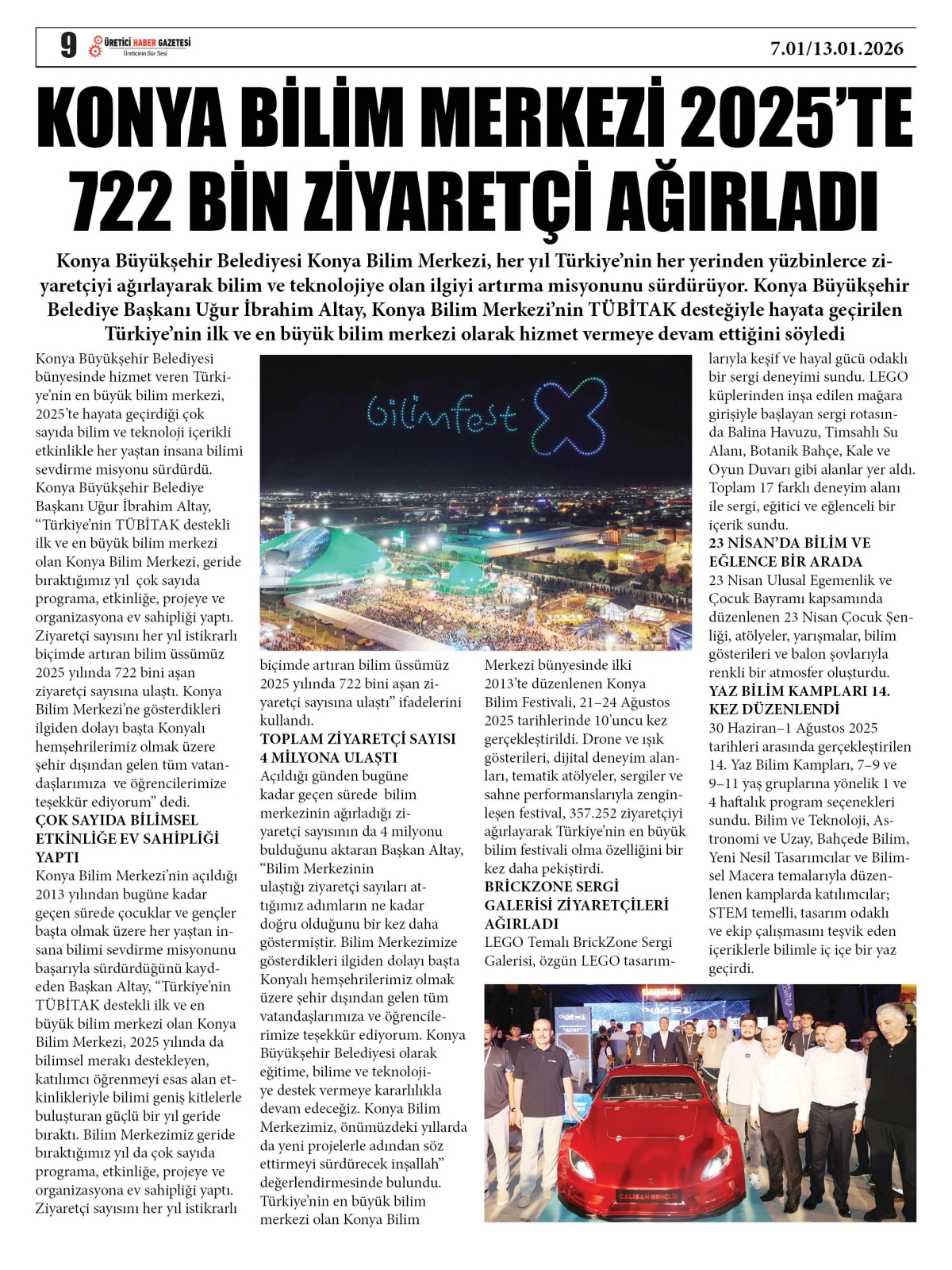 ÜRETİCİ  HABER  GAZETESİ  07.01.2026