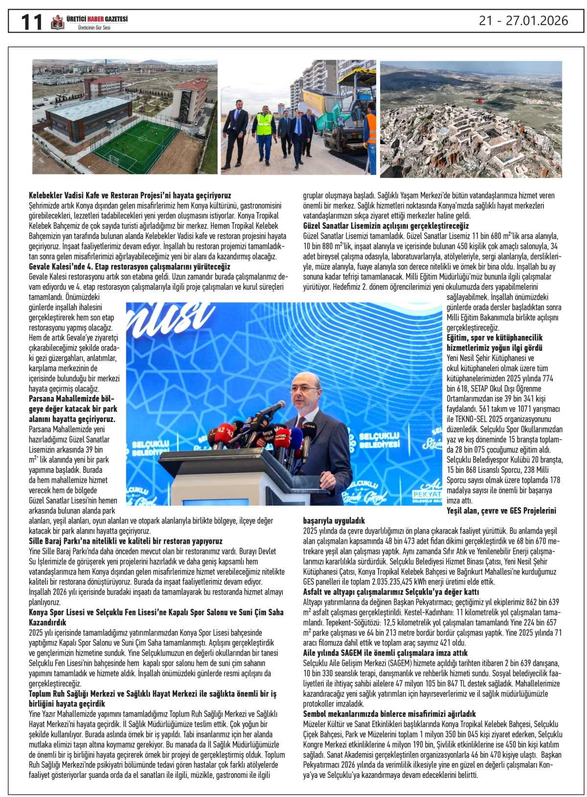 ÜRETİCİ  HABER  GAZETESİ  21.01.2026