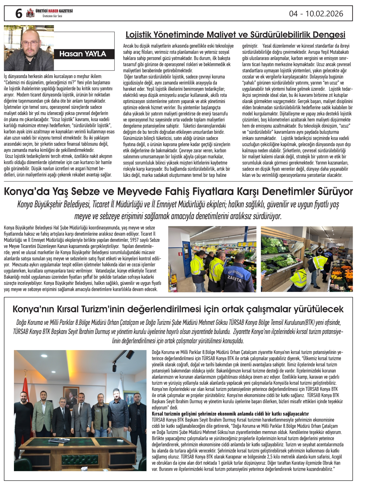 ÜRETİCİ HABER GAZETESİ   04.02.2026
