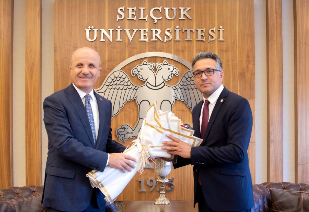 YÖK Başkanı Prof. Dr. Erol Özvar, Selçuk Üniversitesindeydi