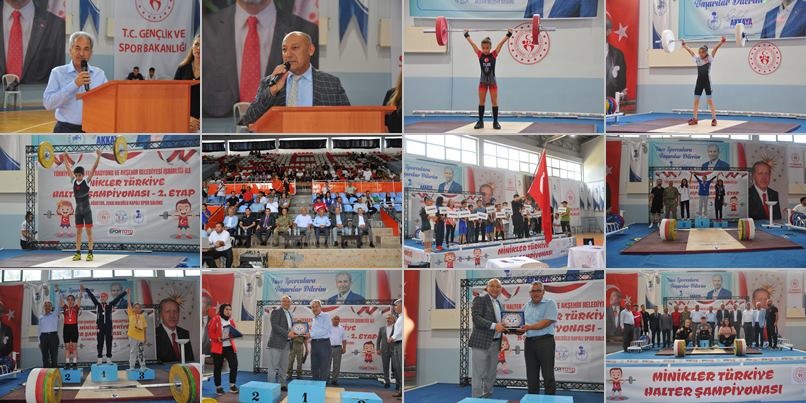 Minikler Türkiye Halter Şampiyonası Akşehir’de Başladı
