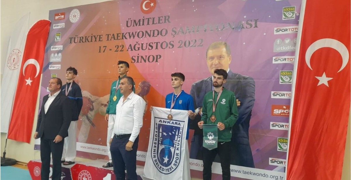 Karataylı Taekwondocu Türkiye 3’üncüsü Oldu 