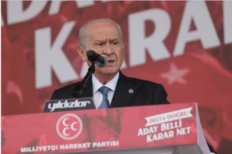 MHP Lideri Bahçeli: 'HDP ile koalisyon kurmak PKK'ya bakanlık vermektir'
