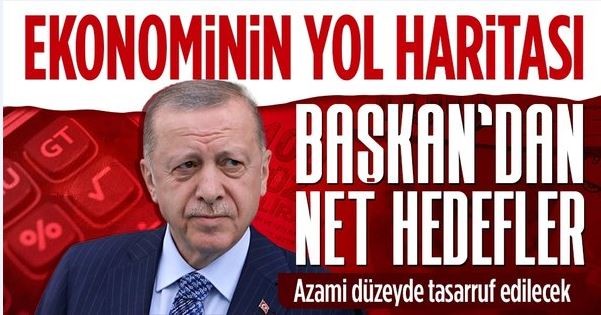 Başkan Erdoğan'dan Azami düzeyde tasarruf  genelgesi