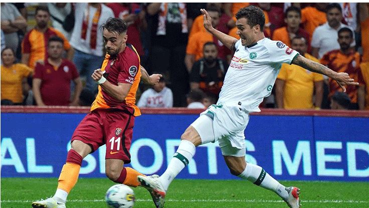 Galatasaray: 1 - Konyaspor: 1 (İlk yarı)