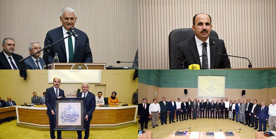 Binali Yıldırım Konya Büyükşehir Belediye Meclisi Toplantısına Katıldı