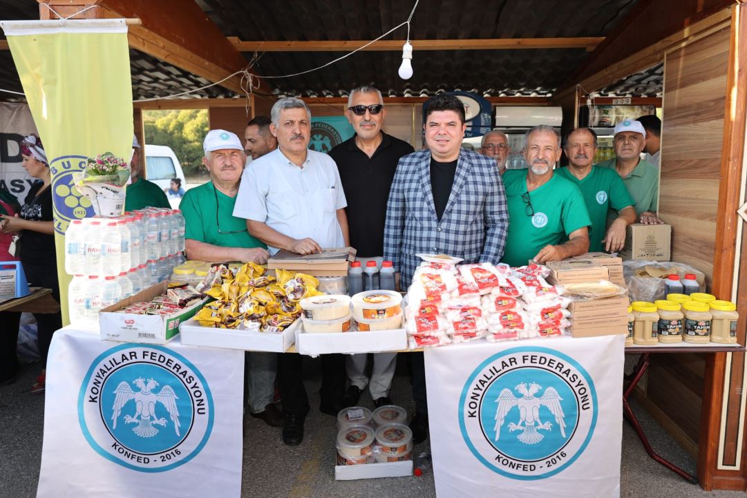 Buca Lezzetler Festivalinde Konyalılar İlgi Odağı Oldu