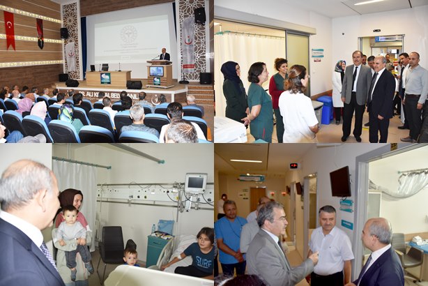 Kadın Doğum ve Çocuk Hastalıkları Hastanesi Değerlendirme Toplantısı Yapıldı