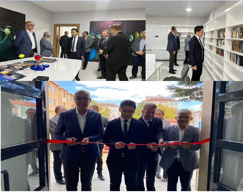Yunak'ta Fen Ve Teknoloji Kütüphanesi Açıldı