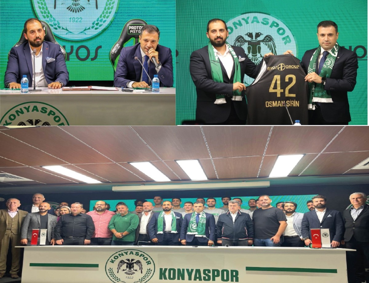 AYOS GROUP Konyaspor Basketbol Takımına Sponsor  Oldu