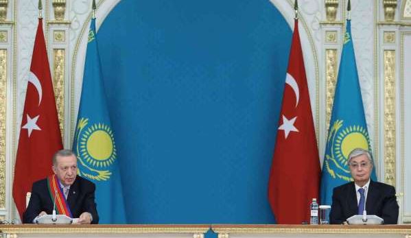 Cumhurbaşkanı Erdoğan: 'Kazakistan ile orta koridorun geliştirilmesi için çalışmalara devam edeceğiz'