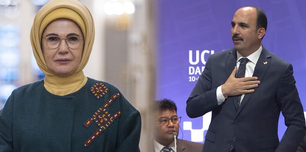 Emine Erdoğan’dan Başkan Altay’a tebrik