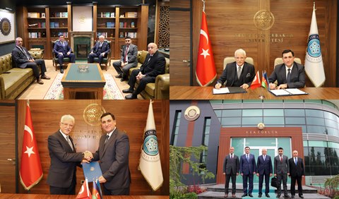 NEÜ ile Azerbaycan Devlet Petrol ve Sanayi Üniversitesi Arasında İş Birliği 