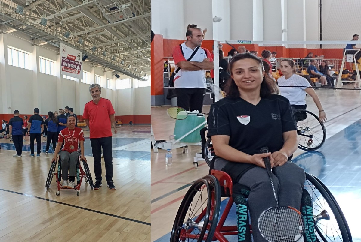 Torku Şekerspor Milli Para Badminton Sporcusu Emine Seçkin Dünya Şampiyonası Kadrosunda