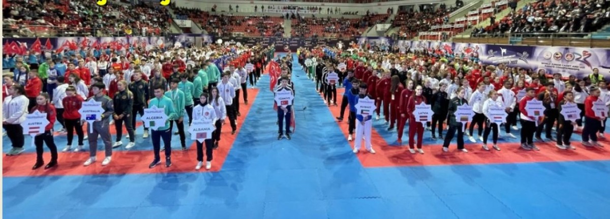 Dünya Karate Şampiyonası'nın açılış seremonisi Konya'da yapıldı