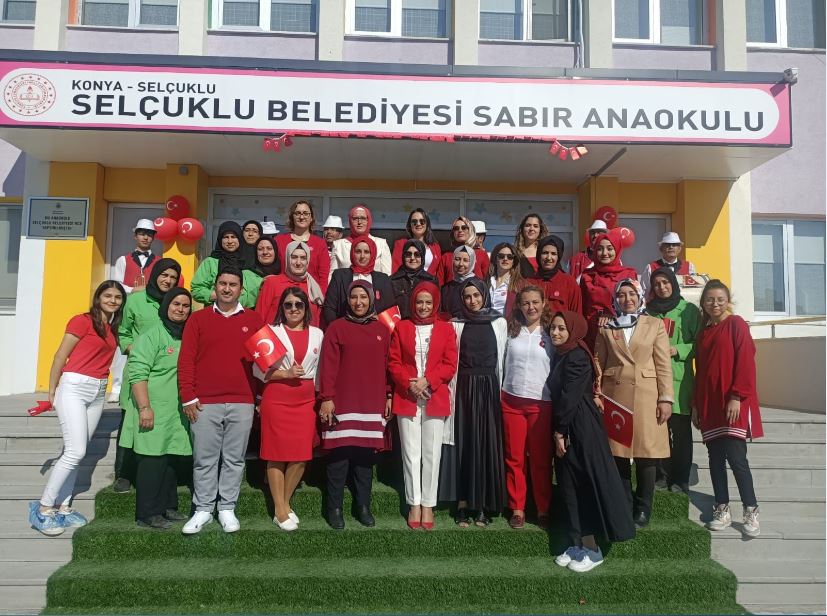 Selçuklu Belediyesi Sabır Anaokulu'nda 29 Ekim Coşkusu