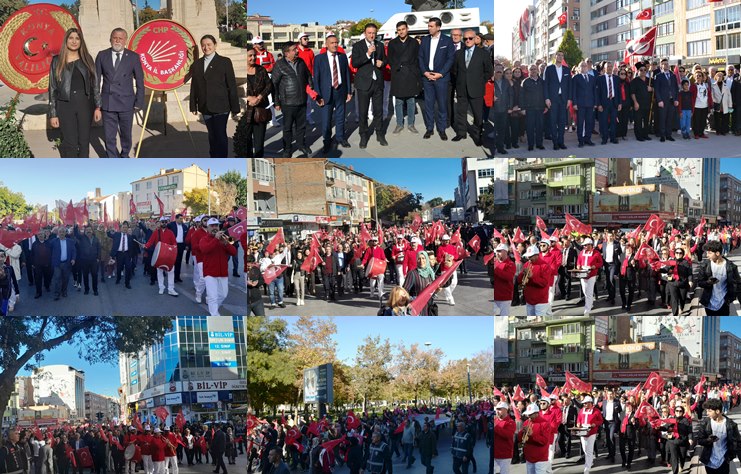 CHP'den, Bayraklı Ve Bandolu Cumhuriyet Yürüyüşü