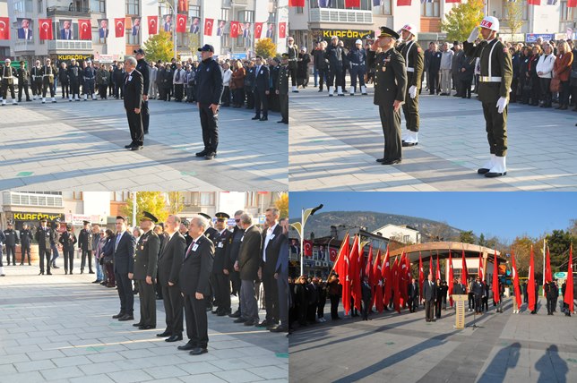 10 Kasım Atatürk’ü Anma Programı Cumhuriyet Meydanında Gerçekleştirildi