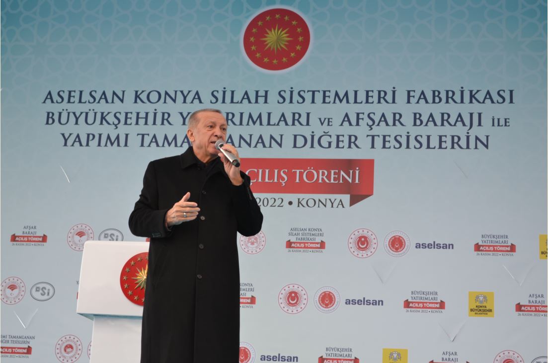 Cumhurbaşkanı Erdoğan, Konya'da  yapılan eserin açılışını gerçekleştirdi