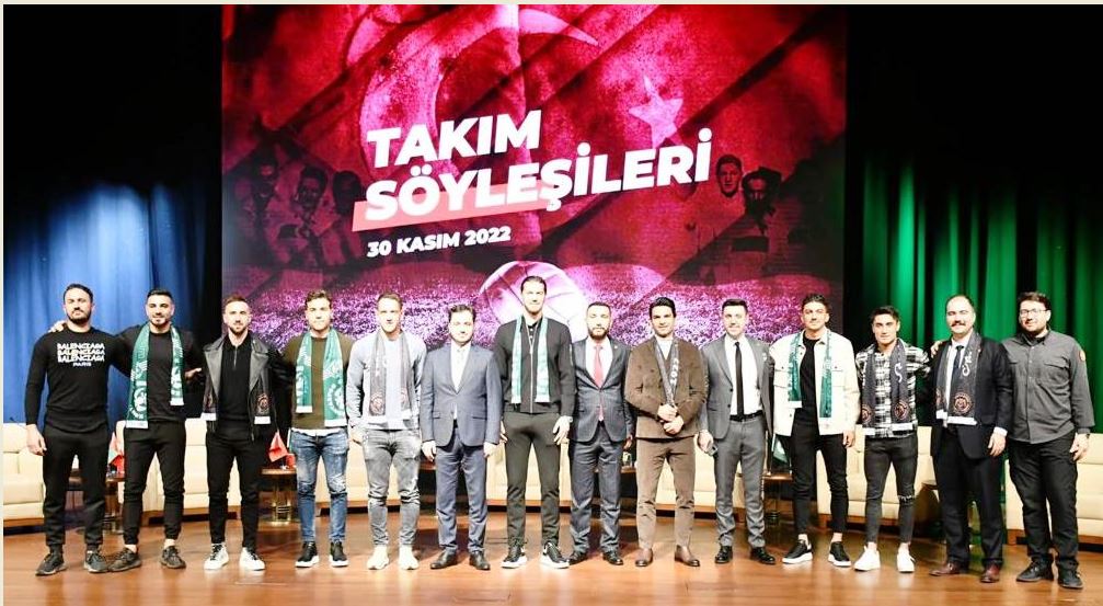 Konyasporlu futbolcular, Türk Futbol Tarihi Sergisi'ni gezdi
