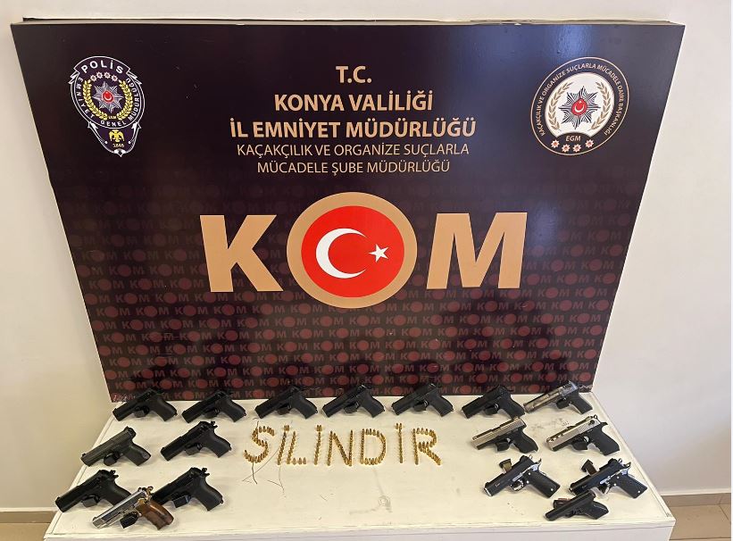 Konya’da 'Silindir' Operasyonu Kapsamında 4 Kişi Gözaltına Alındı