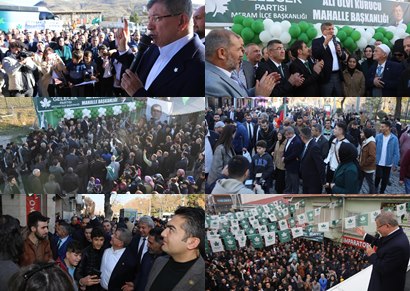 Davutoğlu seçim startını memleketi Konya’dan verdi